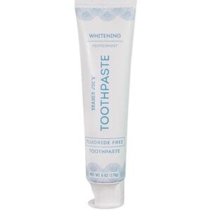 Trader Joe’s Peppermint Fluoride Free Whitening Toothpaste